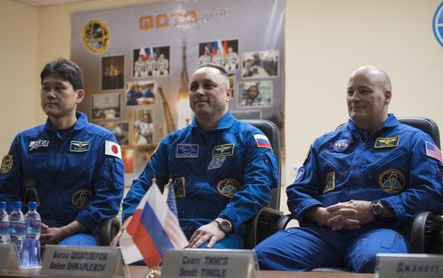 NASA image: Expedition 54 Press Conference