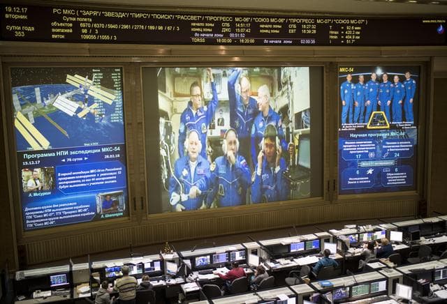 NASA image: Expedition 54 Soyuz Docking