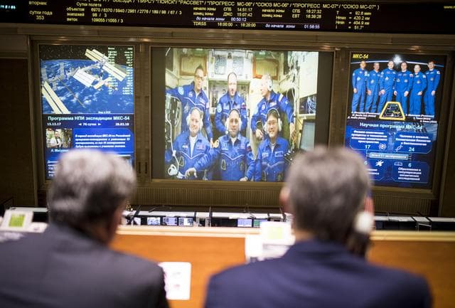 NASA image: Expedition 54 Soyuz Docking