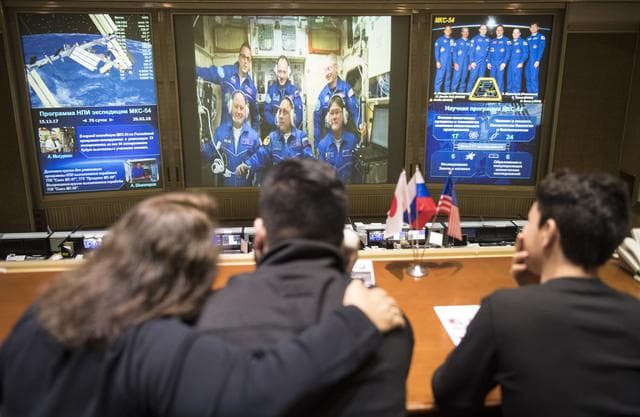 NASA image: Expedition 54 Soyuz Docking