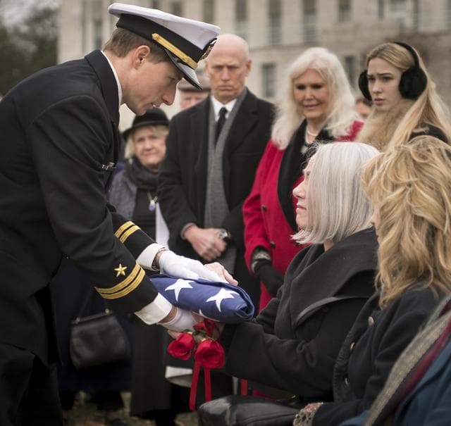Bruce McCandless Funeral Service