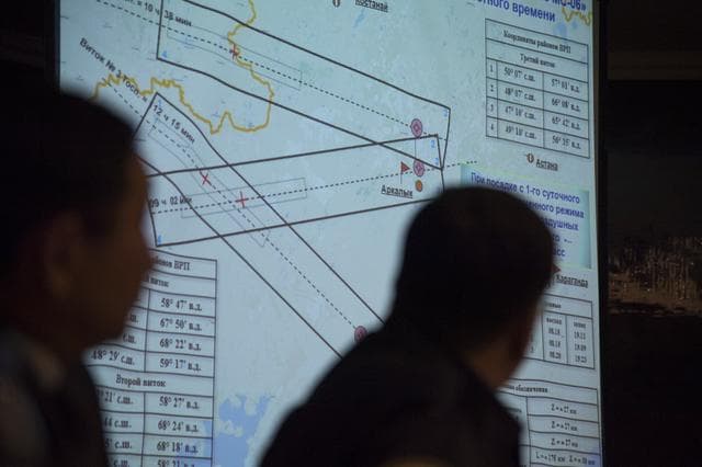 NASA image: Expedition 54 Landing Preparations