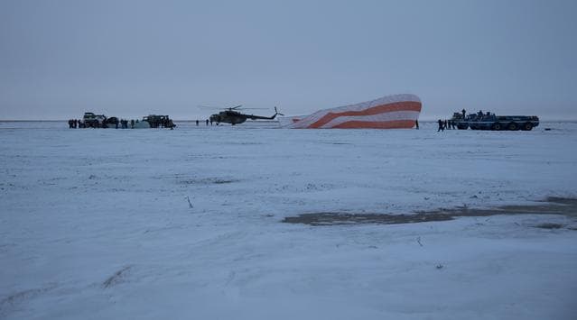 NASA image: Expedition 54 Soyuz MS-06 Landing