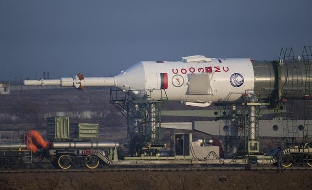 NASA image: Expedition 55 Soyuz Rollout