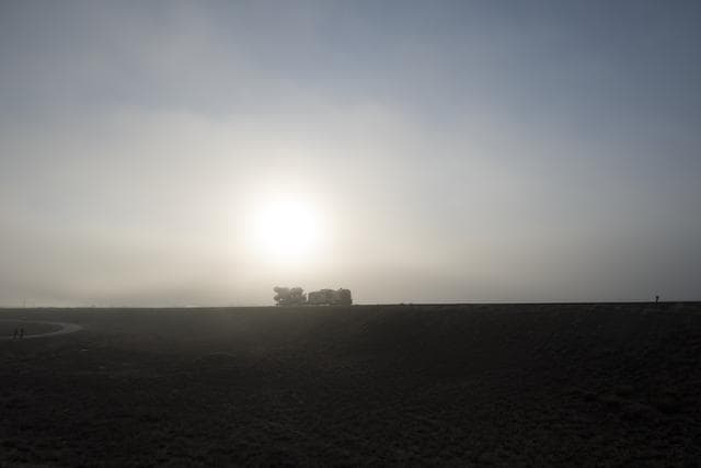 NASA image: Expedition 55 Soyuz Rollout