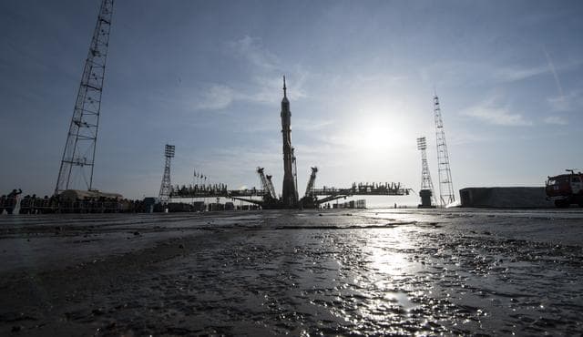 NASA image: Expedition 55 Soyuz Rollout