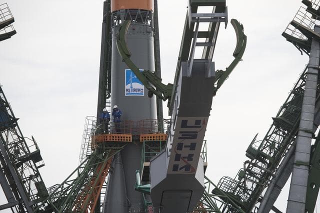 NASA image: Expedition 55 Soyuz Rollout