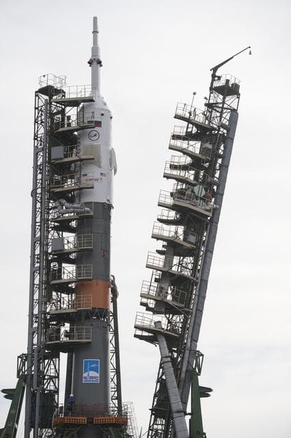 NASA image: Expedition 55 Soyuz Rollout