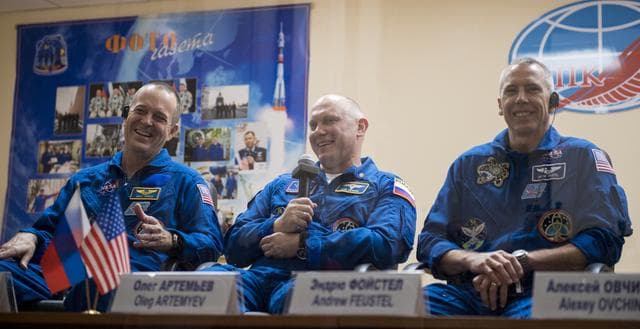 NASA image: Expedition 55 Press Conference