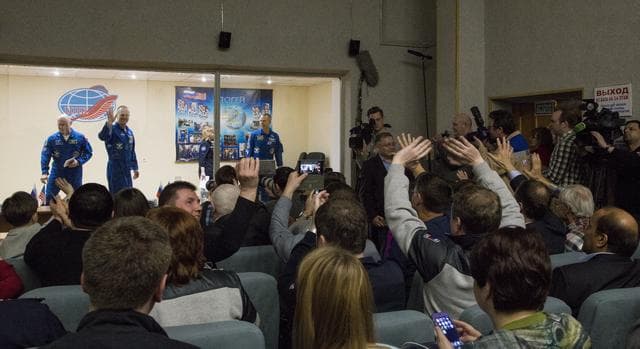 NASA image: Expedition 55 Press Conference