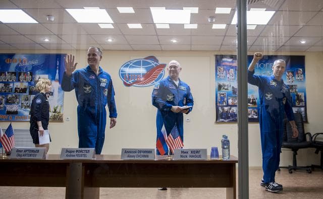 NASA image: Expedition 55 Press Conference