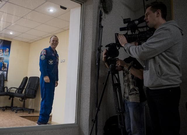 NASA image: Expedition 55 Press Conference