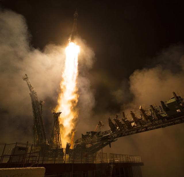 NASA image: Expedition 55 Launch
