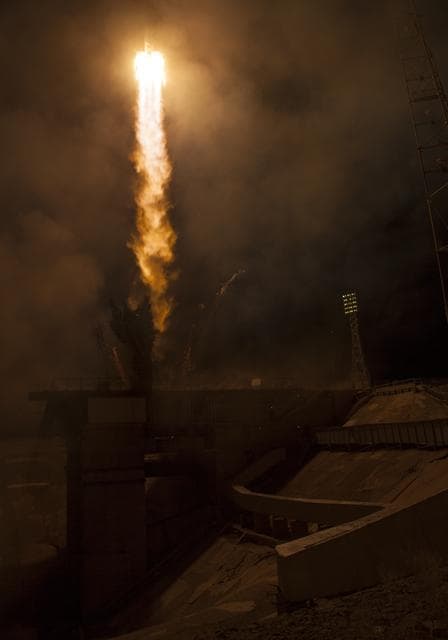 NASA image: Expedition 55 Launch