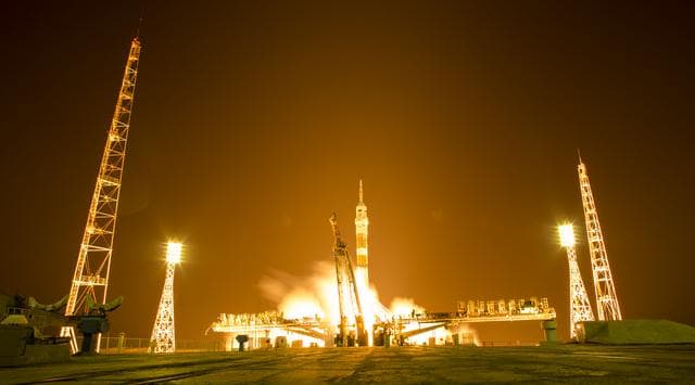 NASA image: Expedition 55 Launch