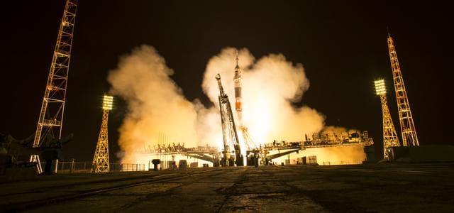 NASA image: Expedition 55 Launch