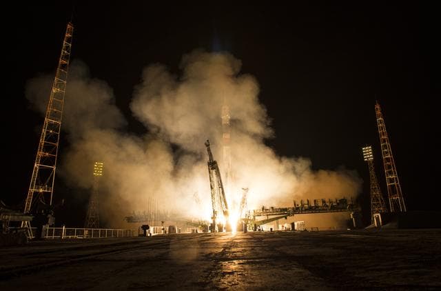 NASA image: Expedition 55 Launch