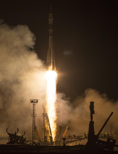 NASA image: Expedition 55 Launch