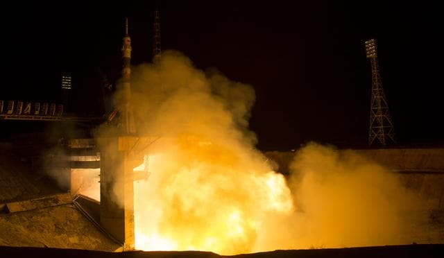 NASA image: Expedition 55 Launch