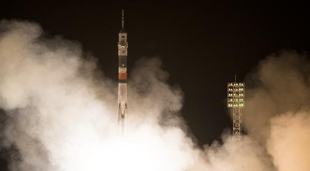 NASA image: Expedition 55 Launch
