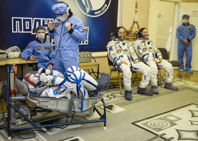 NASA image: Expedition 55 Preflight