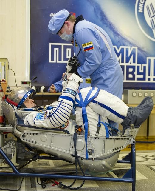 NASA image: Expedition 55 Preflight
