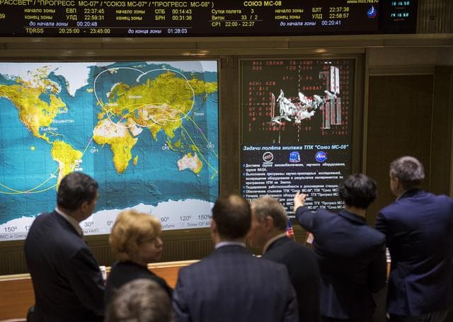 NASA image: Expedition 55 Soyuz Docking