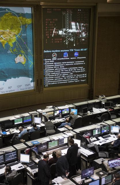 NASA image: Expedition 55 Soyuz Docking