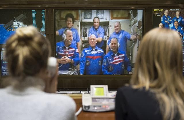 NASA image: Expedition 55 Soyuz Docking