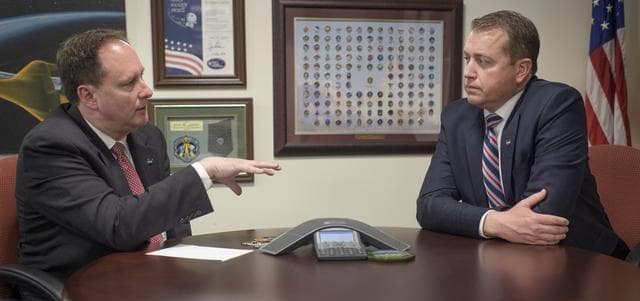 NASA image: Acting Administrator Welcomes New CFO