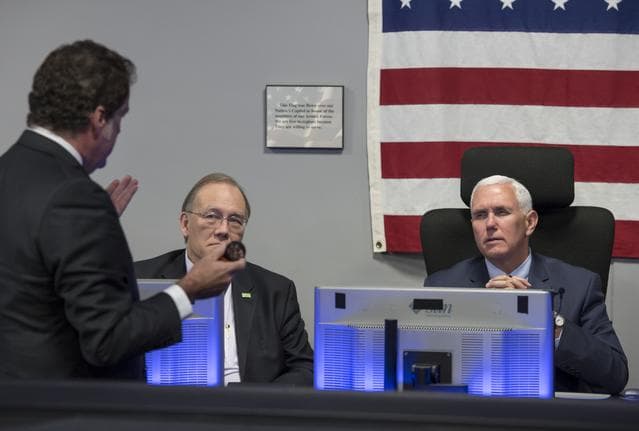 NASA image: Vice President Pence Tours Jet Propulsion Laboratory