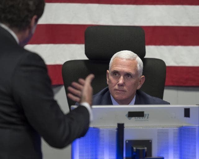 NASA image: Vice President Pence Tours Jet Propulsion Laboratory