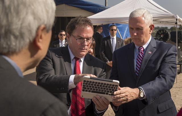 NASA image: Vice President Pence Tours Jet Propulsion Laboratory