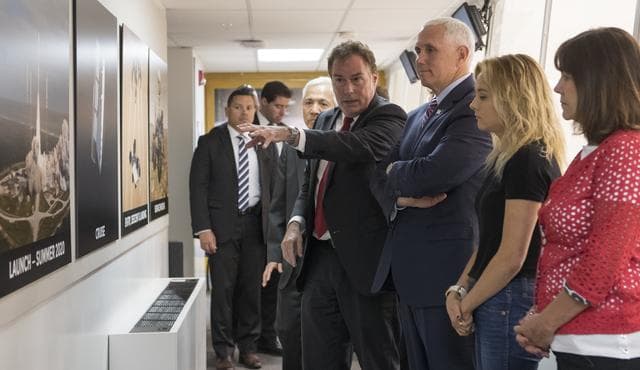 NASA image: Vice President Pence Tours Jet Propulsion Laboratory