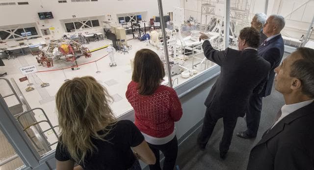 NASA image: Vice President Pence Tours Jet Propulsion Laboratory