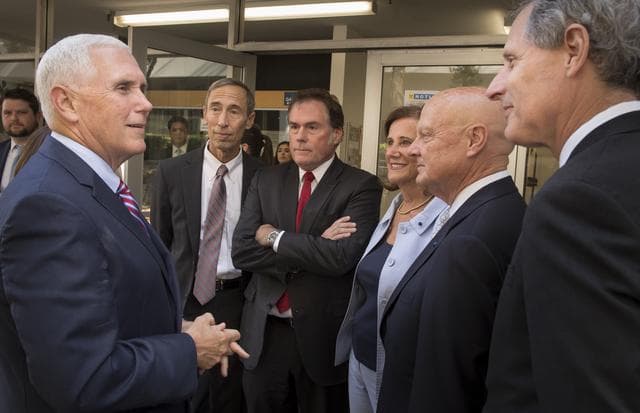 NASA image: Vice President Pence Tours Jet Propulsion Laboratory
