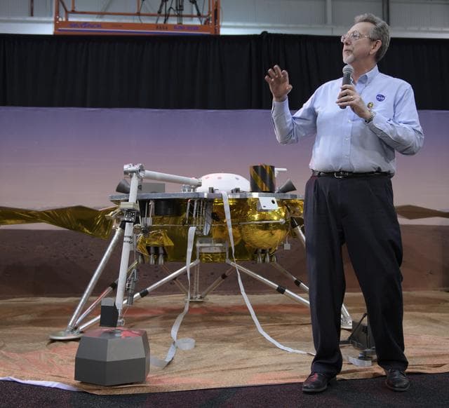 NASA image: InSight Prelaunch Briefing