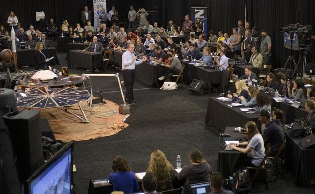 NASA image: InSight Prelaunch Briefing