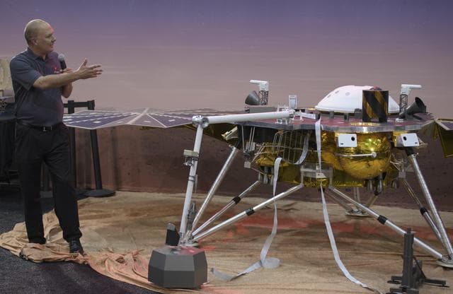 NASA image: InSight Prelaunch Briefing