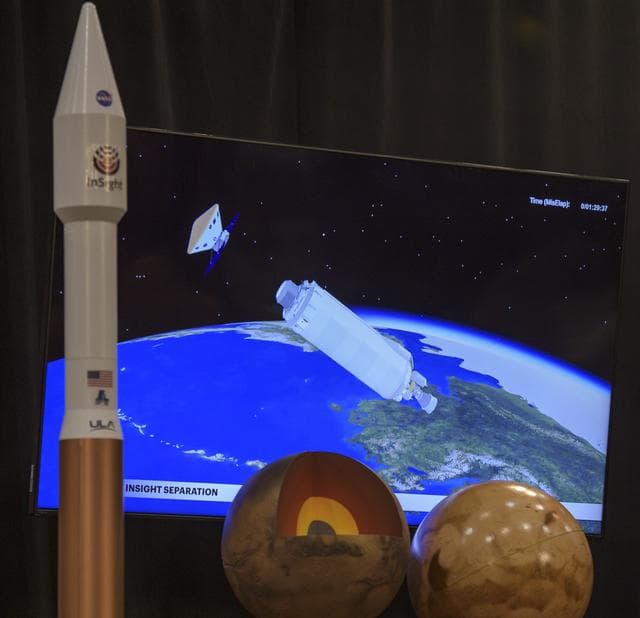 NASA image: InSight Prelaunch Briefing