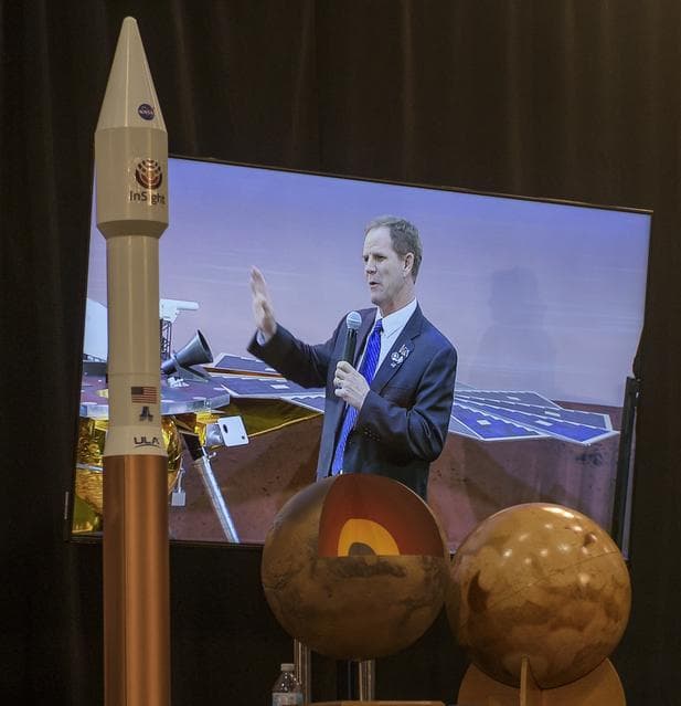 NASA image: InSight Prelaunch Briefing