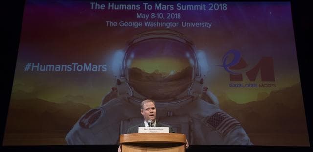 NASA image: Administrator at Humans to Mars Summit