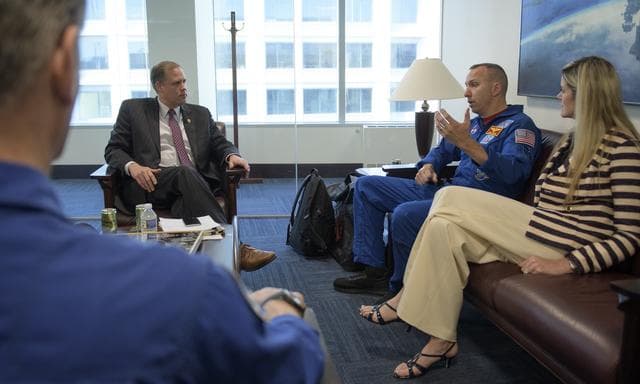 NASA image: Administrator Meets with Astronauts