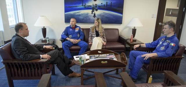NASA image: Administrator Meets with Astronauts