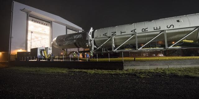 NASA image: Orbital ATK CRS-9 Rollout