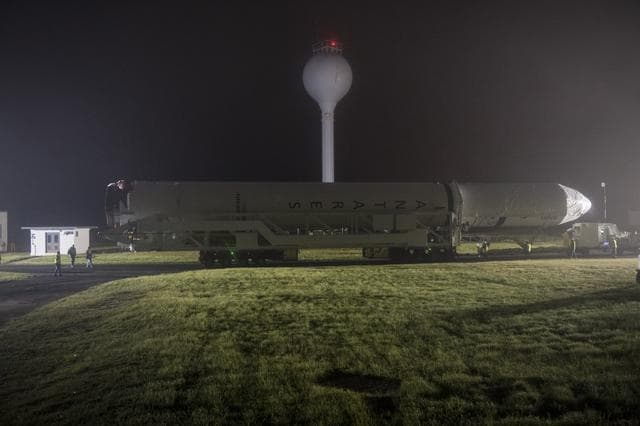 NASA image: Orbital ATK CRS-9 Rollout