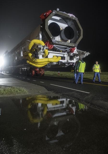 NASA image: Orbital ATK CRS-9 Rollout
