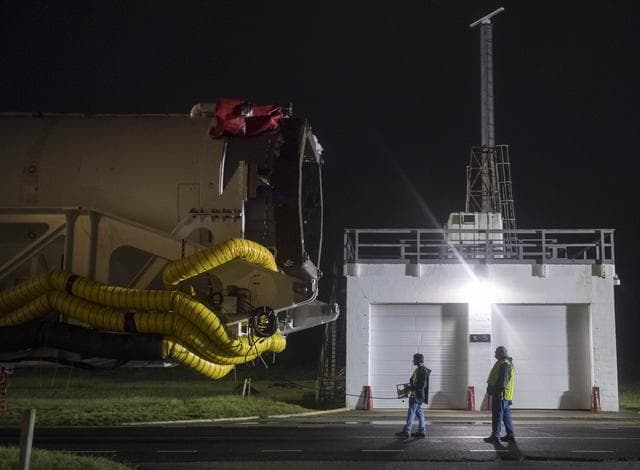 NASA image: Orbital ATK CRS-9 Rollout