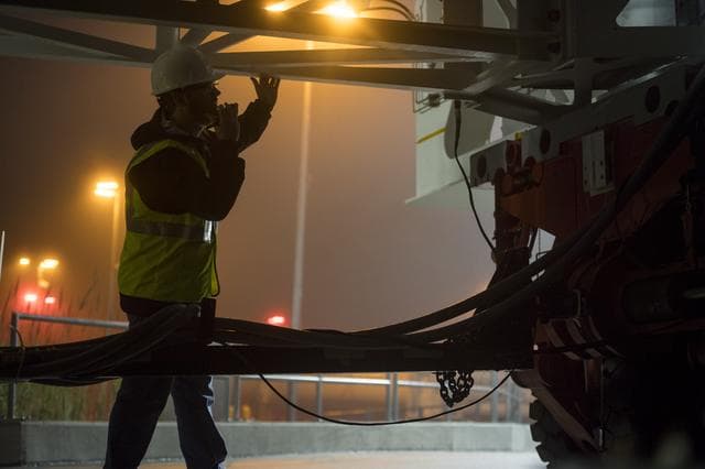 NASA image: Orbital ATK CRS-9 Rollout