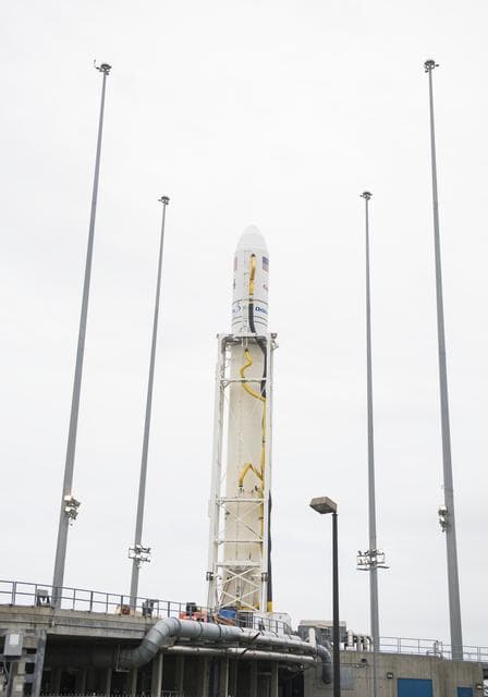 NASA image: Orbital ATK CRS-9 on the Pad